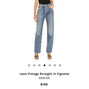 Agolde Lana Low Rise vintage straight